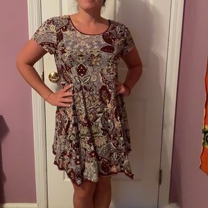 Floral loose dress